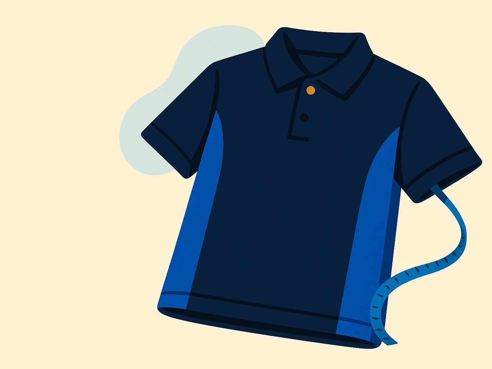 How to measure a polo shirt